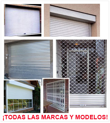Reparamos instalamos y fabricamos persianas domésticas y de negocio. Todas las marcas!